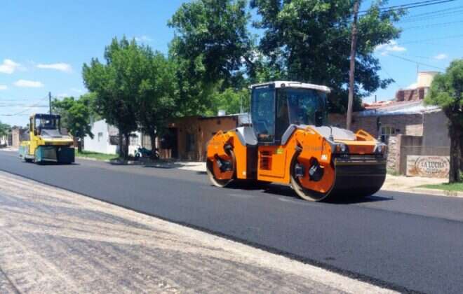General Pico: cronograma de trabajos de pavimento urbano