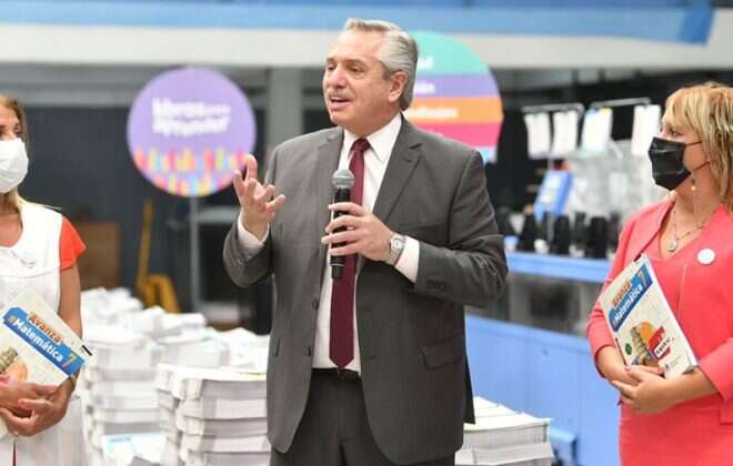 Alberto Fernández: “Este será el año de la educación”