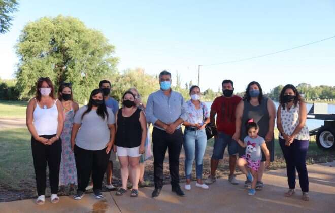 Se sortearon viviendas en La Adela