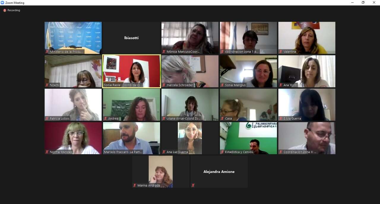 Reunión con jefes de departamento para el próximo Censo Nacional