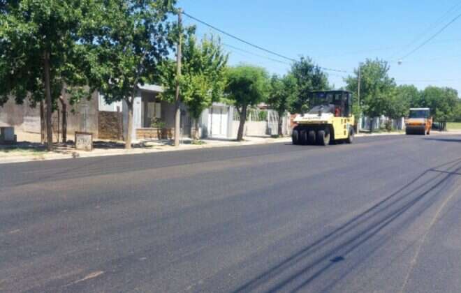 General Pico: continúan las obras de asfalto