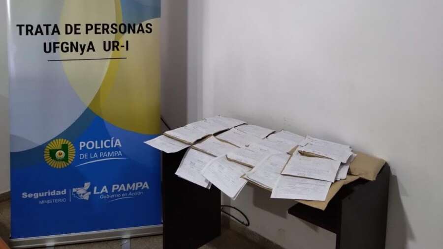 Allanamiento y un notificado por Grooming en Santa Rosa