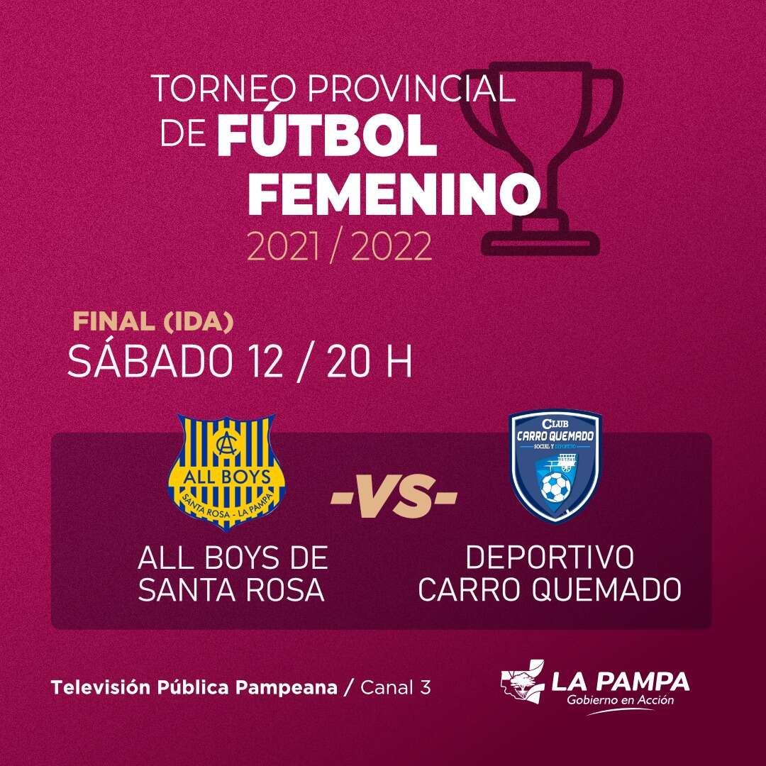 Las finales del Fútbol Femenino se transmiten por la TVPP