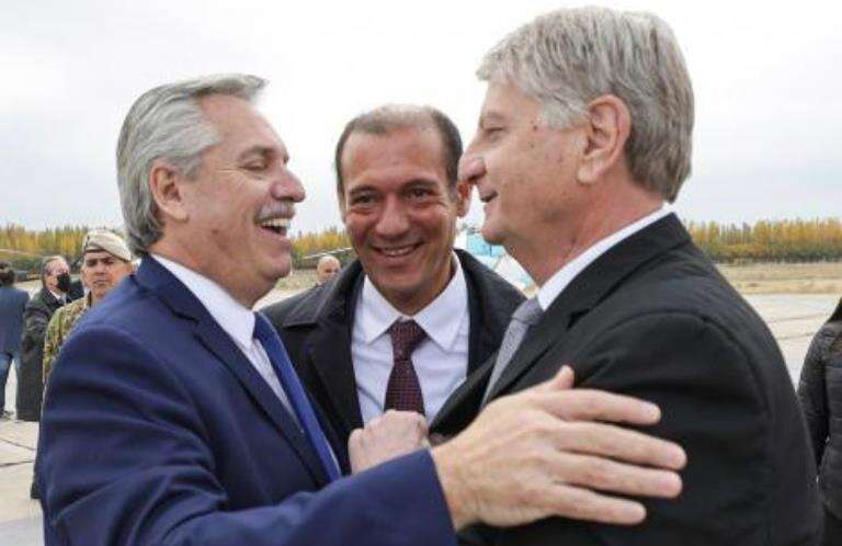 Ziliotto participó en Vaca Muerta del comienzo de las obras del gasoducto “Néstor Kirchner” que atravesará La Pampa