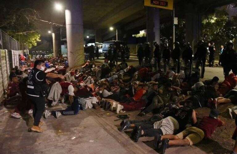 Detuvieron a 253 barras de River en las inmediaciones del Monumental