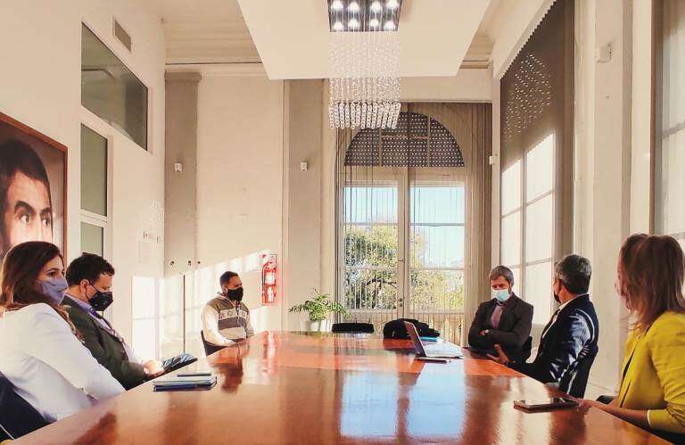 En la búsqueda de atraer inversiones, el I-Comex se reunió con funcionarios de General Pico