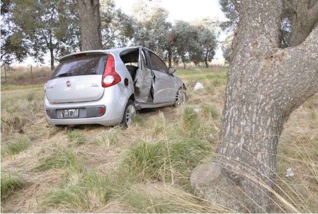 Santa Rosa: Choque en la Ruta Nacional NÂº5