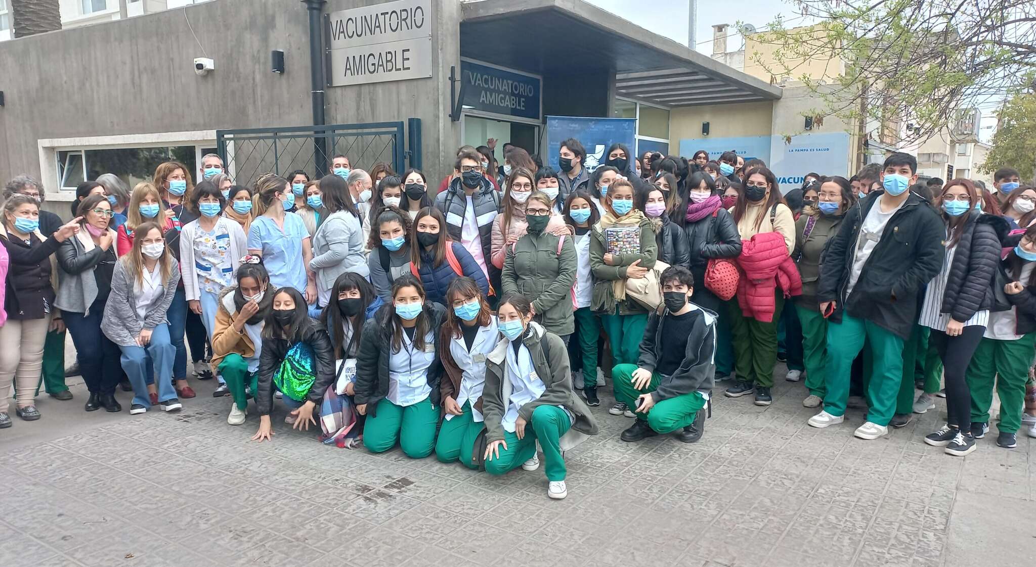 Kohan reconoció a vacunadores y vacunadoras de La Pampa