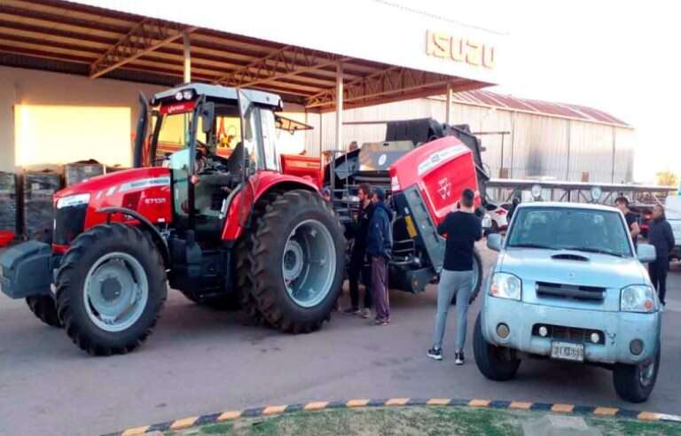 General Pico: Encontraron unos 15 kilos de cocaína en una maquinaria agrícola que llegó desde Europa