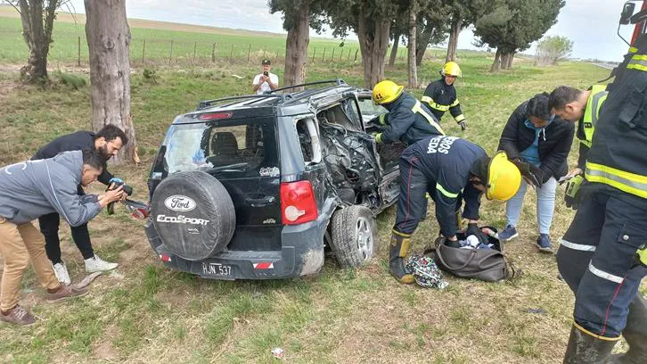 Murió una mujer en un accidente en la ruta nÂº35