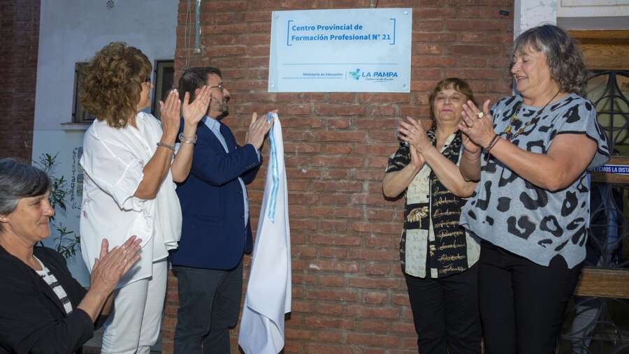 Santa Rosa: Inauguraron el Centro Provincial de Formación Profesional NÂ° 21