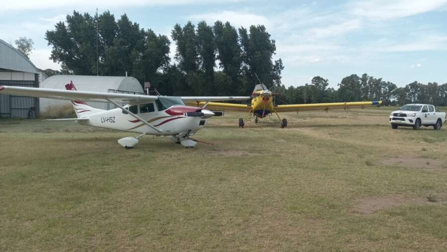 Nación envía medios aéreos a La Pampa para afrontar la temporada de incendios