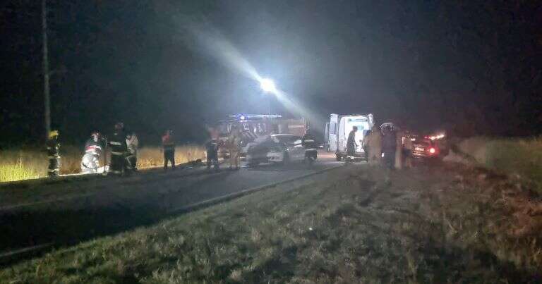 General Pico: El siniestro vial de anoche dejó a una niña y a una joven en terapia intensiva