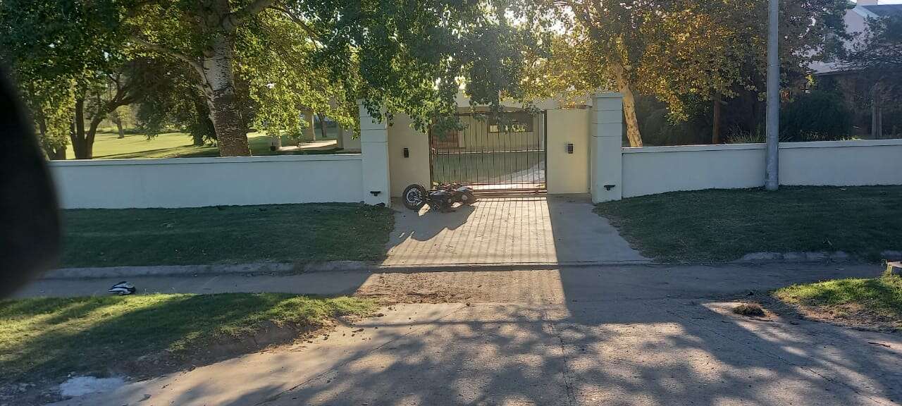 Realicó: Un motociclista se accidentó y está en grave estado