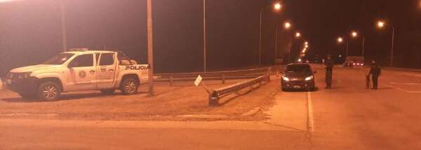 Secuestran droga en el cruce de las rutas 152 y 9