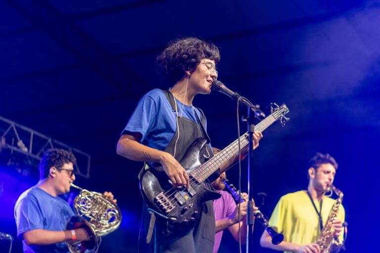 La Orquesta Popular Barrilete se presenta en Tecnópolis representando a La Pampa