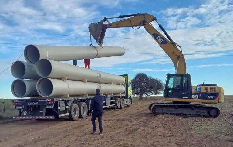 Acueducto a Pico: La UOCRA advierte que todavía no hay despidos pero hay una baja en el ritmo de la obra