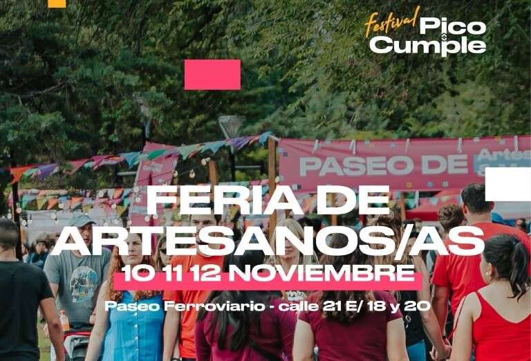 General Pico: Más de 100 emprendimientos y 70 stands de artesanías en el “Pico Cumple”