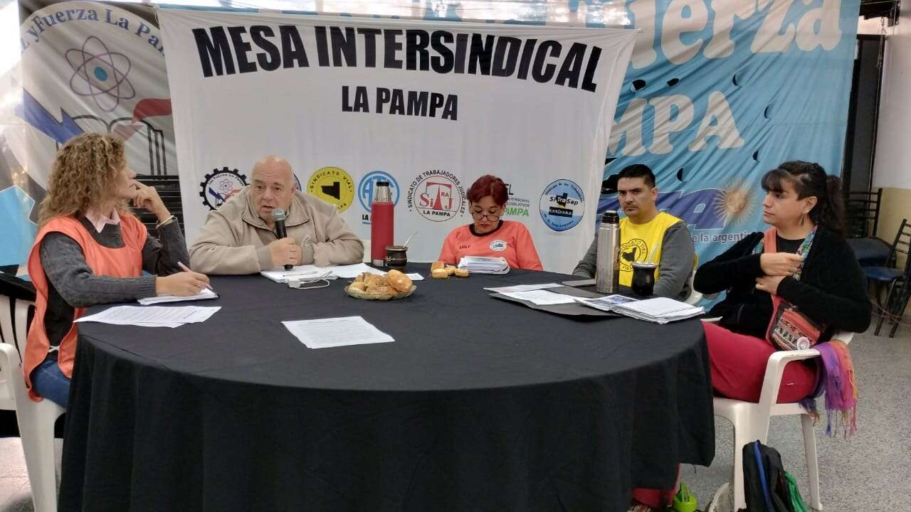 La Mesa Intersindical va a un paro el miércoles 27 en La Pampa