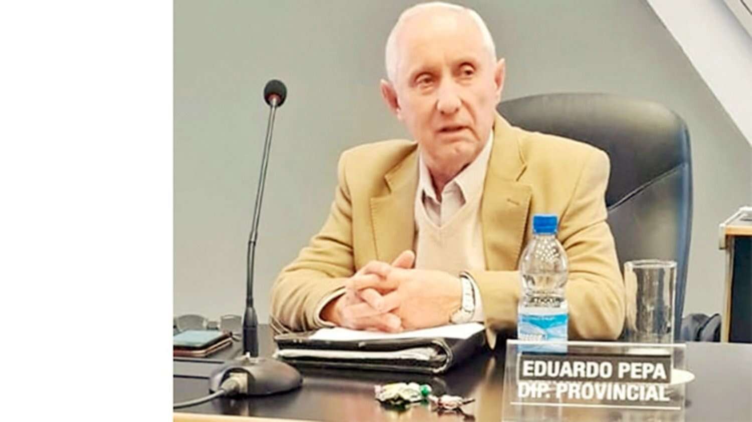 El jefe comunal de Intendente Alvear, Eduardo Pepa, sufrió un infarto y se recupera
