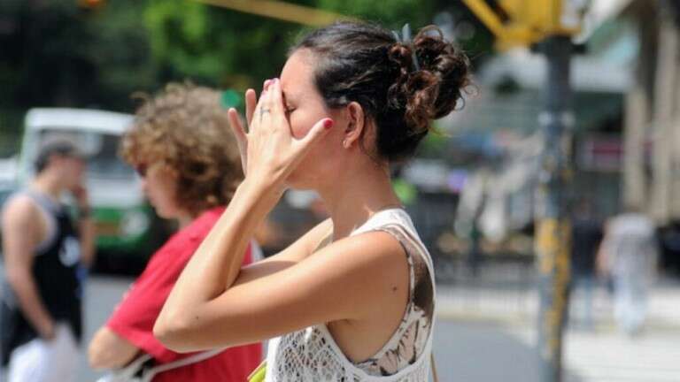 Alerta naranja y roja por calor en la provincia