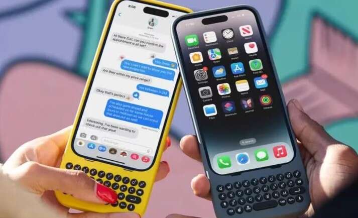 Teclado físico en iPhone, como el BlackBerry: esta es la innovación en CES 2024