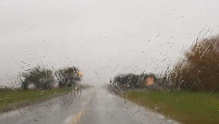 Lluvias: Cayeron 43 milímetros en Caleufú