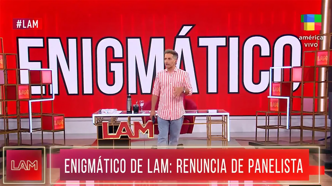 Ãngel de Brito anunció la fuerte renuncia de una panelista: “No voy a soportar más violencia”