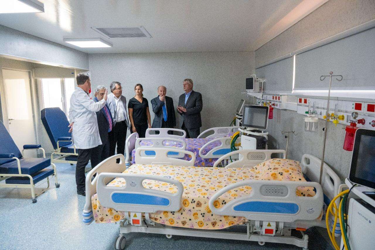 Ziliotto inauguró la ampliación y modernización del Servicio de Pediatría y la UTI Pediátrica del Hospital Centeno