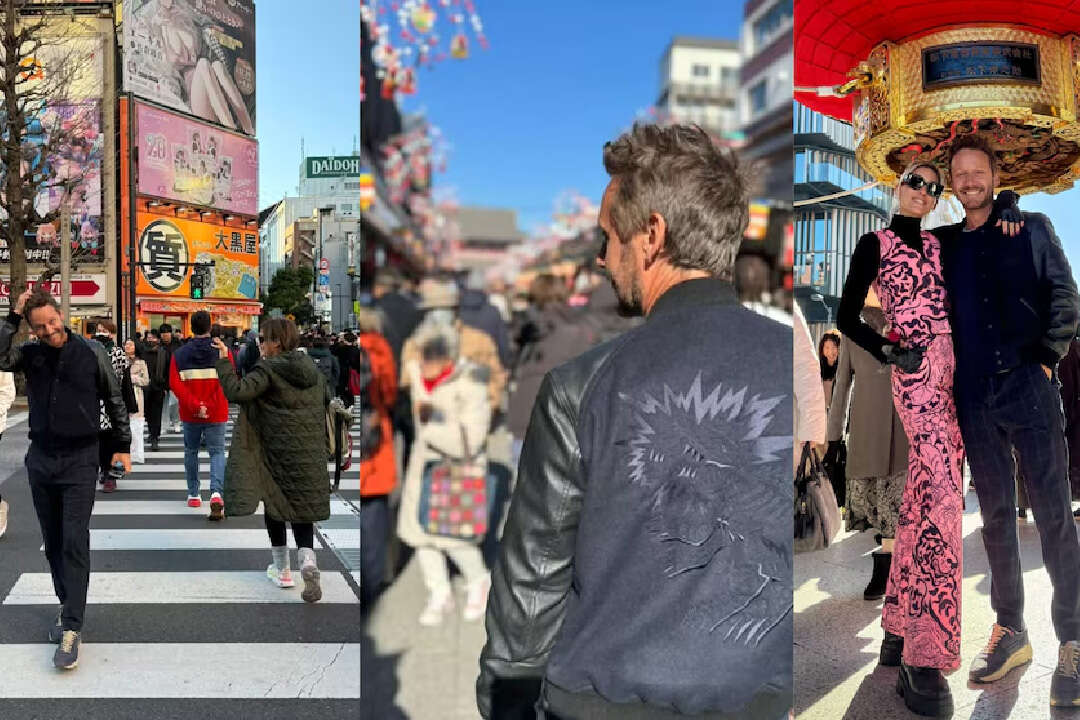 Las fotos de Benjamín Vicuña y Anita Espasandin en Japón: templos, paisajes y un amor sin fronteras