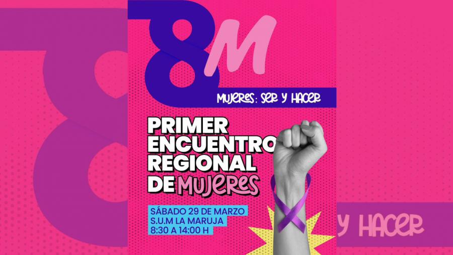 La Maruja será sede de un Encuentro Regional por el Mes de la Mujer
