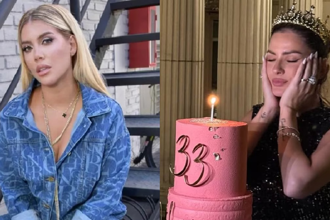 Wanda Nara publicó fotos subidas de tono durante la fiesta de cumpleaños de la China Suárez: por qué le llovieron críticas