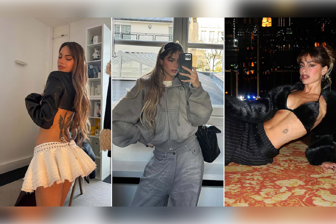Tini Stoessel en París: la cantante encendió las redes con sus outfits más audaces en la capital de la moda
