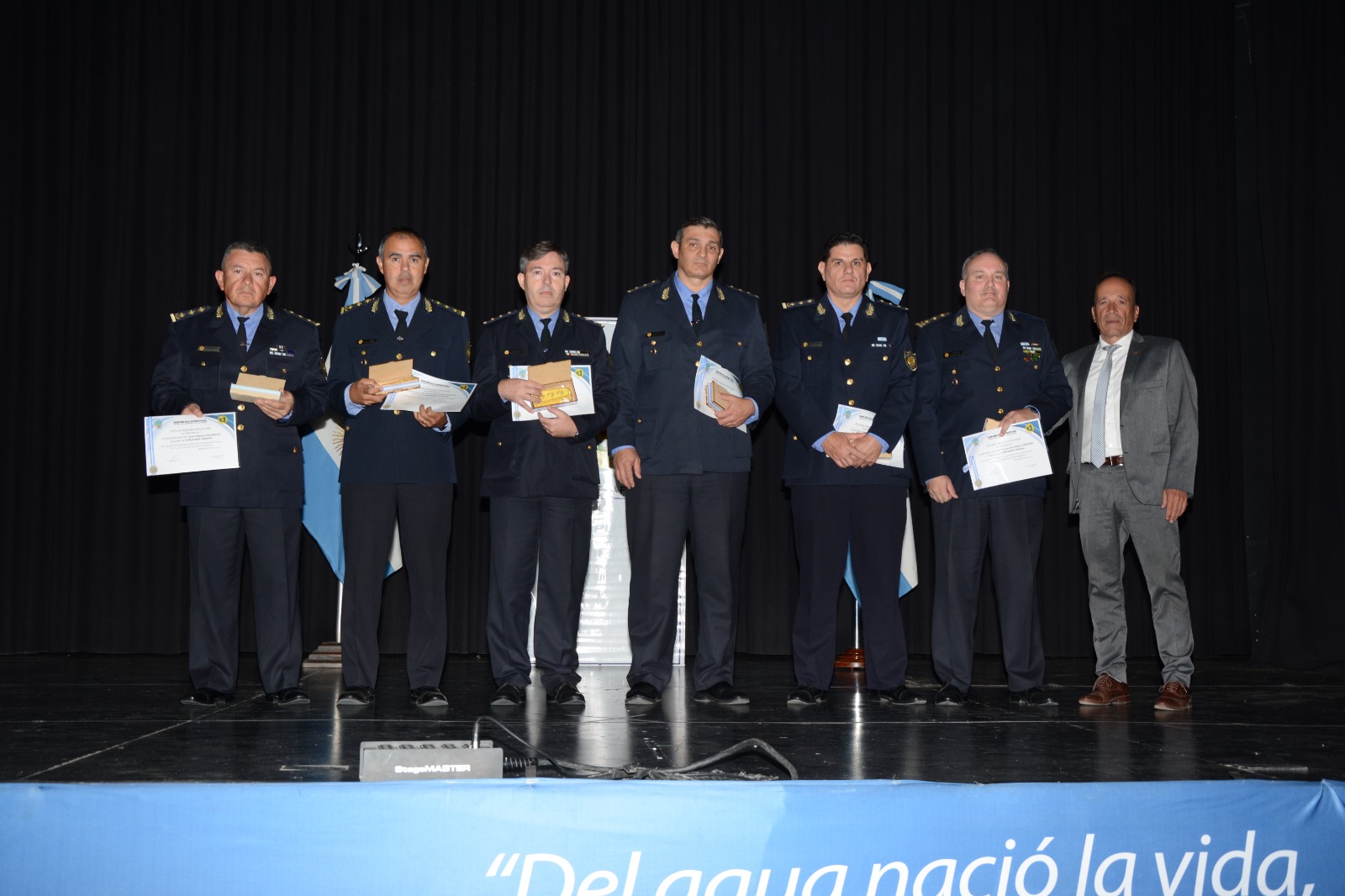 Reconocieron a efectivos policiales pampeanos