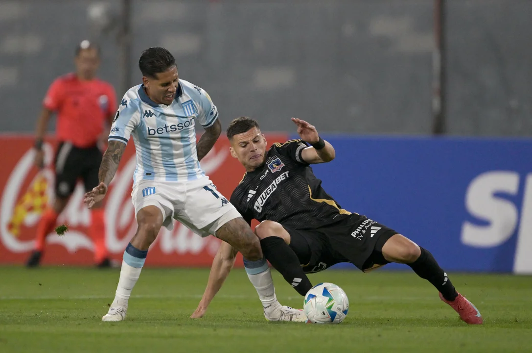 Fútbol: Racing empató con Colo Colo por 1 a 1 en la Copa Libertadores