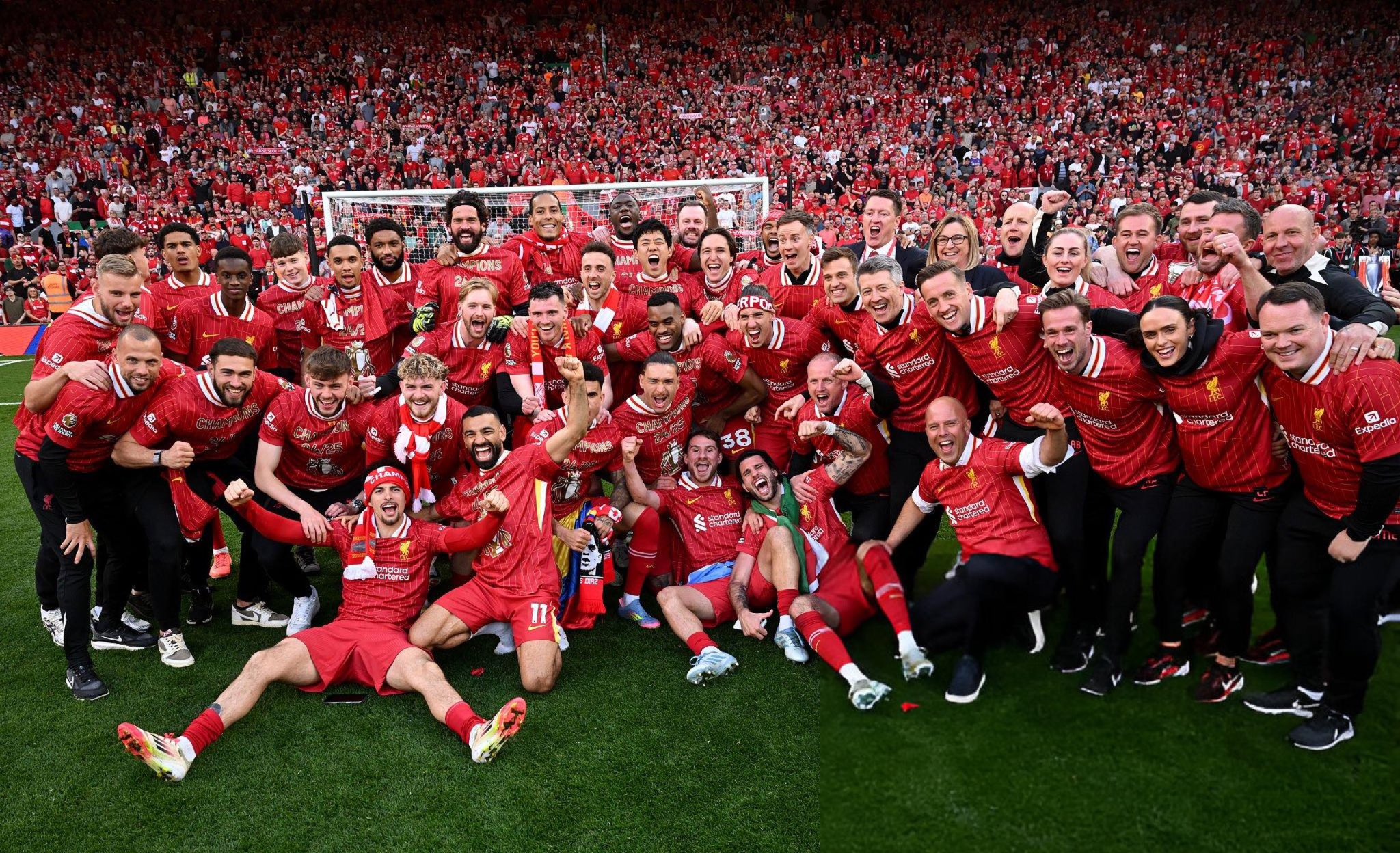 Fútbol: con un gol de Alexis Mac Allister, Liverpool goleó a Totteham y consagró campeón de la Premier League