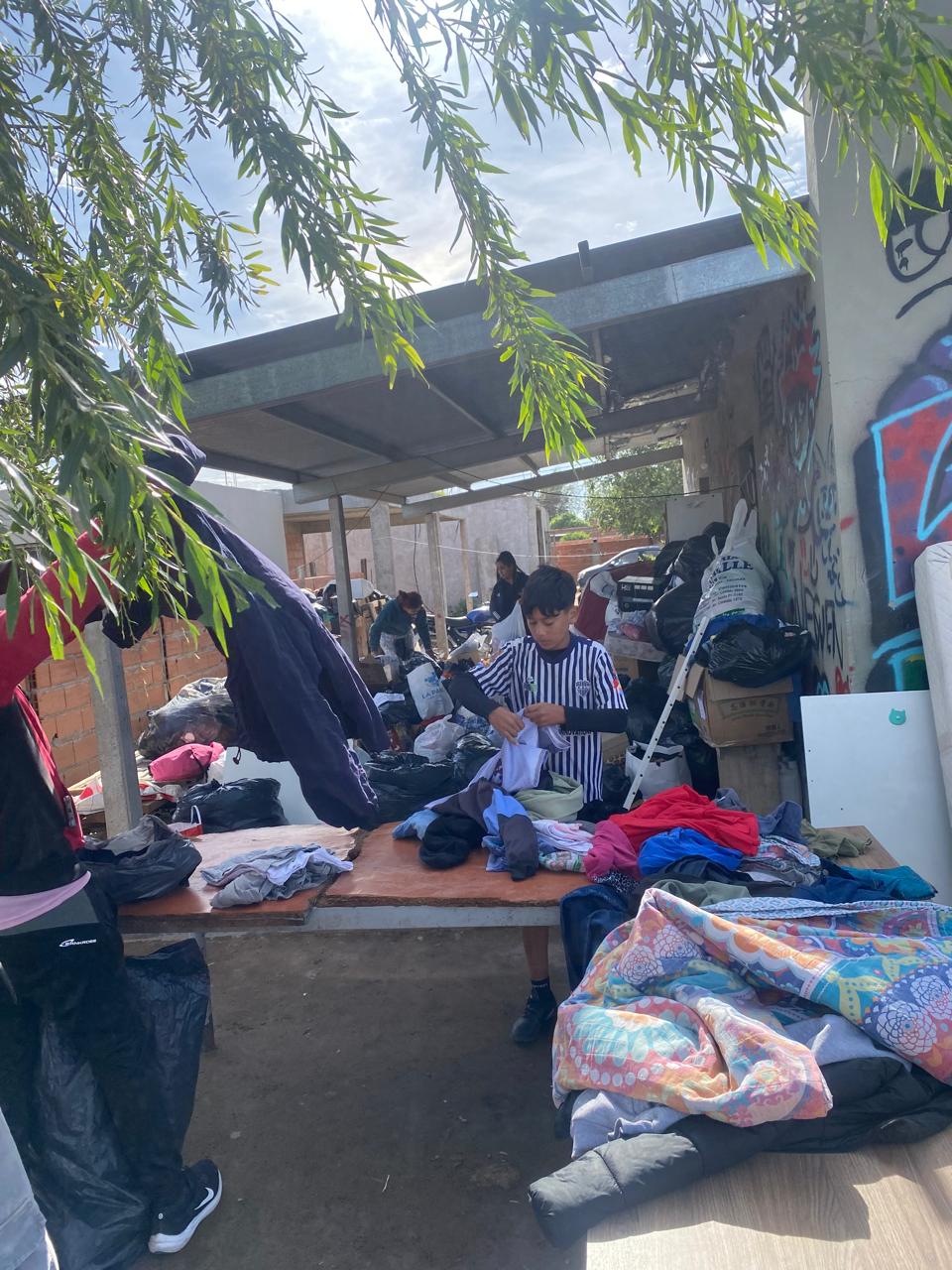 Patria Grande La Pampa envió donaciones a Bahía Blanca