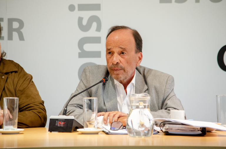 El ministro Di Nápoli pasó por Diputados y manifestó su preocupación por la modificación en la Ley de Tránsito