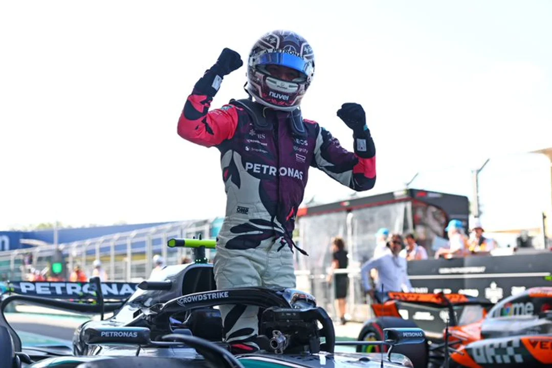 Automovilismo: Kimi Antonelli sorprendió y se quedó con la pole position para la Sprint Race en el GP Miami