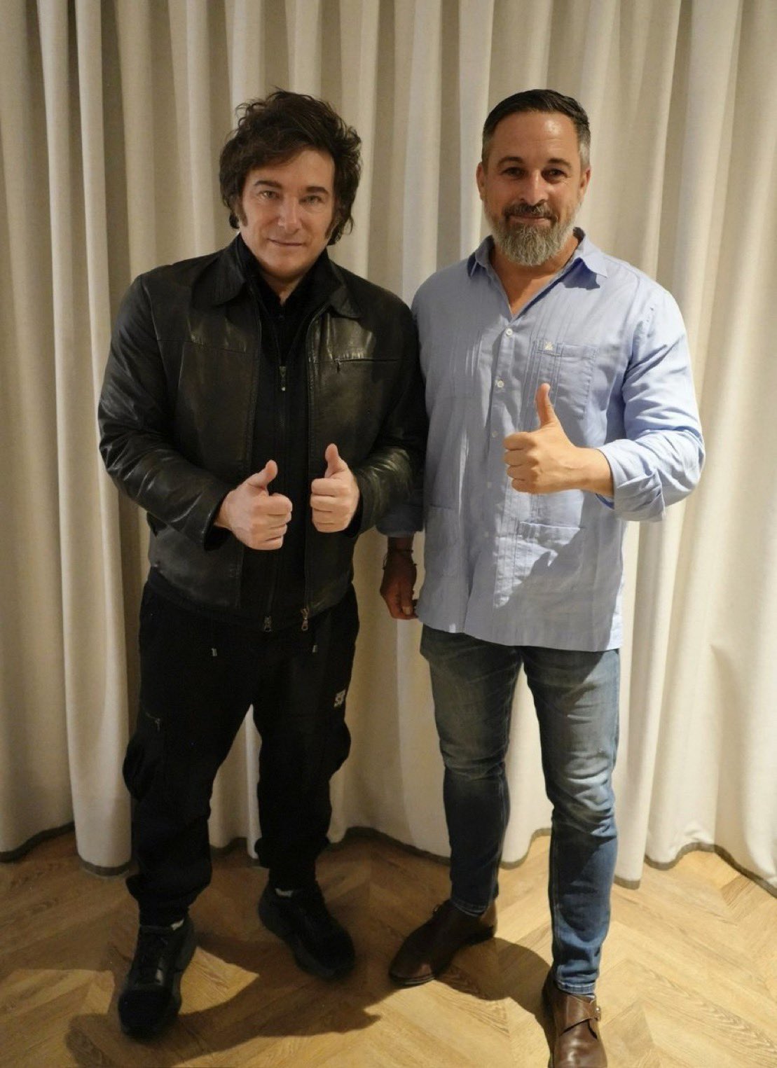 Javier Milei llegó a España para participar de un foro económico promocionado por una criptomoneda