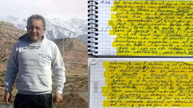 El Tribunal incorporó el peritaje de Gendarmería que confirma a Centeno como autor de los cuadernos