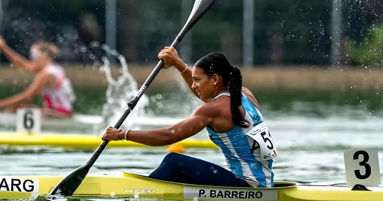 Paraguay: la pampeana Paulina Barreiro ganó una medalla de oro y otra de plata en canotaje en los Panamericanos Junior