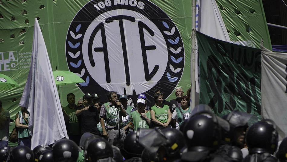 ATE convocó a paro nacional y marcha a Plaza de Mayo contra la reforma laboral