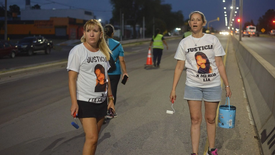 Santa Rosa: “Queremos justicia por todos”, el reclamo que volvió a las calles a un año del crimen de Lía Falcón