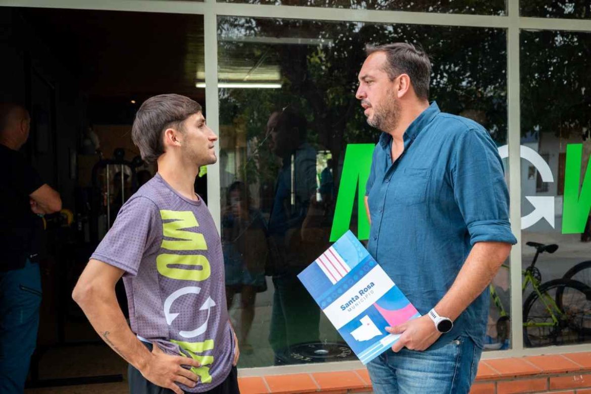 Santa Rosa: entregaron un crédito de 5 millones a un gimnasio