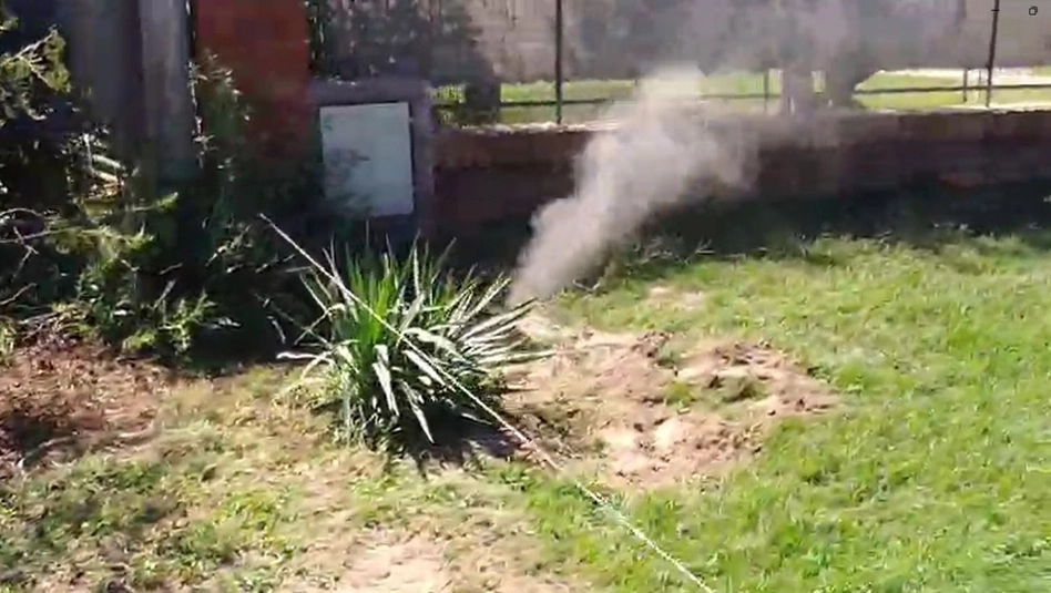 Santa Rosa: operarios vinculados al Grupo Clarín dañaron nuevamente un caño de gas en la zona sur