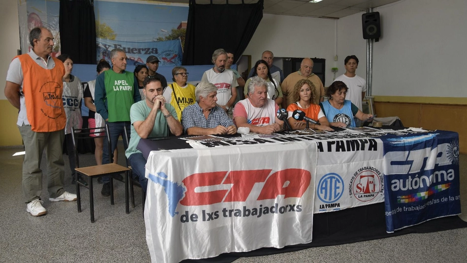 Santa Rosa: gremios convocan a un paro y movilización este viernes contra la reforma laboral