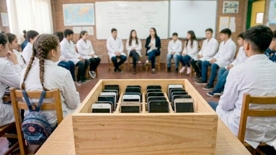 Prohíben y restringen el uso de celulares en las escuelas