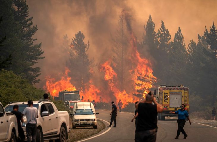 Incendios en la Patagonia: las hectáreas quemadas ya alcanzan las 45 mil y hay 4 parques en alerta