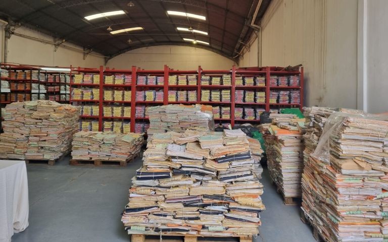 El Poder Judicial de La Pampa donará más de 14 toneladas de papel reciclable a la cooperadora del hospital de Victorica